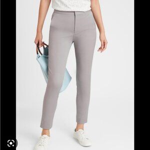 Banana Republic High Rise Slim Ankle Pants NWT Gray Women's Size 2
